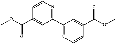 4,4'-Bis(methoxycarbonly)-2,2'-bipyridine Structural