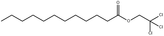 2,2,2-TRICHLOROETHYL LAURATE Structural