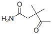 Pentanamide, 3,3-dimethyl-4-oxo- (9CI) Structural