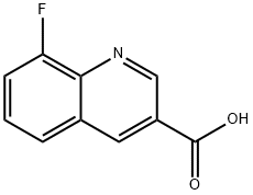 8-FLUOROQUINOLINE-3-CARBOXYLIC ACID Structural