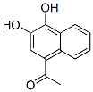 Ethanone, 1-(3,4-dihydroxy-1-naphthalenyl)- (9CI) Structural