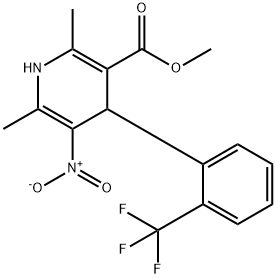 (+/-)-BAY K 8644 Structural