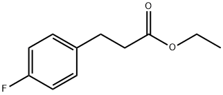 3-(4-FLUORO-PHENYL)-PROPIONIC ACID ETHYL ESTER Structural