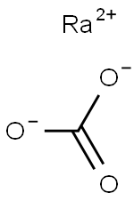 Radium carbonate Structural