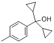 ALPHA,ALPHA-DICYCLOPROPYL-4-METHYLBENZENEMETHANOL Structural