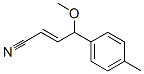 gamma-methoxy-4-methylbenzenebutenenitrile  Structural