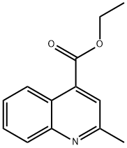 ethyl 2-methylquinoline-4-carboxylate Structural