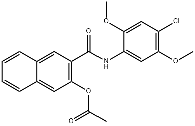 NAPHTHOL AS-LC ACETATE Structural