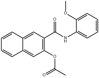 NAPHTHOL AS-OL ACETATE Structural