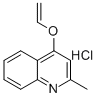 Quinoline, 2-methyl-4-(vinyloxy)-, hydrochloride Structural