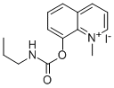 Quinolinium, 8-hydroxy-1-methyl-, iodide, propylcarbamate