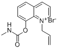 Quinolinium, 1-allyl-8-hydroxy-, bromide, methylcarbamate