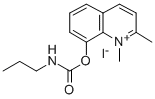 Quinaldinium, 8-hydroxy-1-methyl-, iodide, propylcarbamate