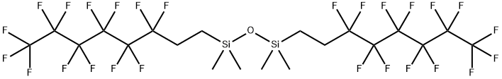 BIS(TRIDECAFLUORO-1,1,2,2-TETRAHYDROOCTYL)TETRAMETHYLDISILOXANE Structural