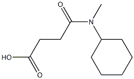 4-[CYCLOHEXYL(METHYL)AMINO]-4-OXOBUTANOIC ACID Structural