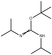 2-TERT-BUTYL-1,3-DIISOPROPYLISOUREA Structural