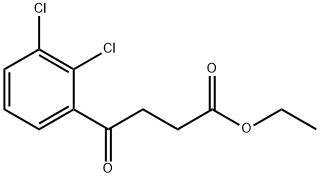 ETHYL 4-(2,3-DICHLOROPHENYL)-4-OXOBUTYRATE Structural