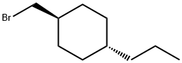 Trans-1-(bromomethyl)-4-propylcyclohexane Structural