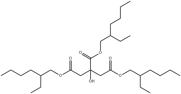 TRIS(2-ETHYLHEXYL)CITRATE Structural