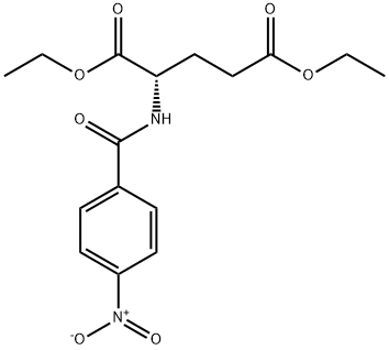 N-(4-NITROBENZOYL)-L-GLUTAMIC ACID DIETHYL ESTER Structural