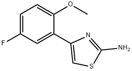 4-(5-fluoro-2-methoxyphenyl)-1,3-thiazol-2-amine