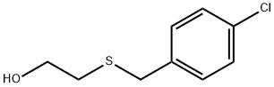 4-CHLOROBENZYL 2-HYDROXYETHYL SULFIDE Structural