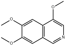 Isoquinoline, 4,6,7-trimethoxy- (9CI) Structural