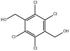 2,3,5,6-TETRACHLORO-P-XYLENE-A,A'-DIOL Structural