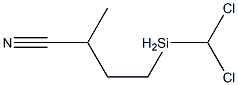 (3-CYANOBUTYL)METHYLDICHLOROSILANE Structural