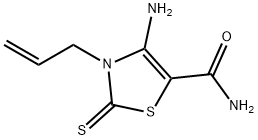 3-ALLYL-4-AMINO-2-THIOXO-2,3-DIHYDRO-1,3-THIAZOLE-5-CARBOXAMIDE