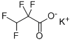 POTASSIUM 2,2,3,3-TETRAFLUOROPROPIONATE Structural