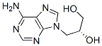 (2R)-3-(6-aminopurin-9-yl)propane-1,2-diol Structural