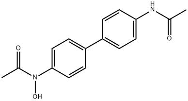 N-hydroxy-N,N'-diacetylbenzidine Structural