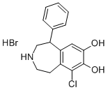 (+/-)-6-CHLORO-7,8-DIHYDROXY-1-PHENYL-2,3,4,5-TETRAHYDRO-1H-3-BENZAZEPINE HYDROBROMIDE