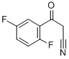 3-(2',5'-DIFLUOROPHENYL)-3-OXOPROPANENITRILE