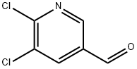 2,3-DICHLORO-5-FORMYLPYRIDINE Structural