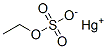 mercury(1+) ethyl sulphate Structural