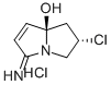 (2S-trans)-2-Chloro-5-imino-2,3-dihydro-1H-pyrrolizin-7a(5H)-ol monohy drochloride Structural