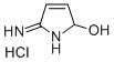 2H-Pyrrol-2-ol, 5-amino-, monohydrochloride