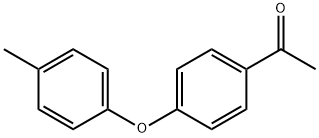 1-(4-(p-Tolyloxy)phenyl)ethanone Structural