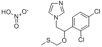 1-(2-(2,4-Dichlorophenyl)-2-((methylthio)methoxy)ethyl)-1H-imidazole m ononitrate