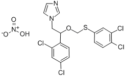 1-(2-(2,4-Dichlorophenyl)-2-(((3,4-dichlorophenyl)thio)methoxy)ethyl)- 1H-imidazole nitrate