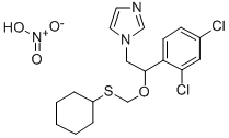 1-(2-((Cyclohexylthio)methoxy)-2-(2,4-dichlorophenyl)ethyl)-1H-imidazo le mononitrate