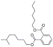 hexyl isooctyl phthalate Structural