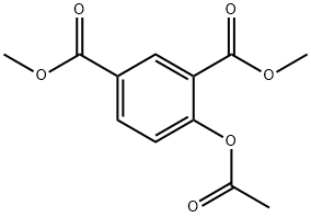 4-ACETOXYISOPHTHALIC ACID DIMETHYL ESTER Structural