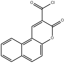 5,6-BENZOCOUMARIN-3-CARBONYL CHLORIDE Structural