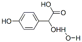 DL-4-Hydroxymandelic acid monohydrate Structural
