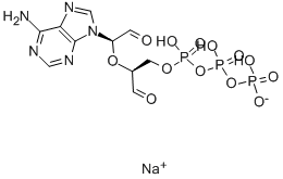 ADENOSINE 5'-TRIPHOSPHATE, PERIODATE OXIDIZED SODIUM SALT Structural