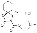 Dimethylaminoethyl 6-methyl-2-oxo-1-oxa-3-azaspiro(4.5)decane-3-carbox ylate hydrochloride
