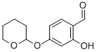 4-TETRAHYDROPYRANOXY-2-HYDROXYBENZALDEHYDE Structural